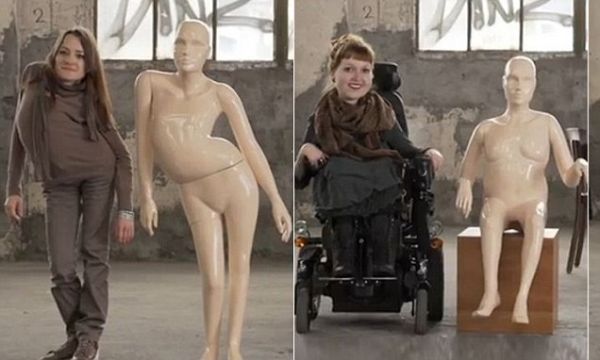 Manechinele cu dizabilitati schimba perspectiva vietii